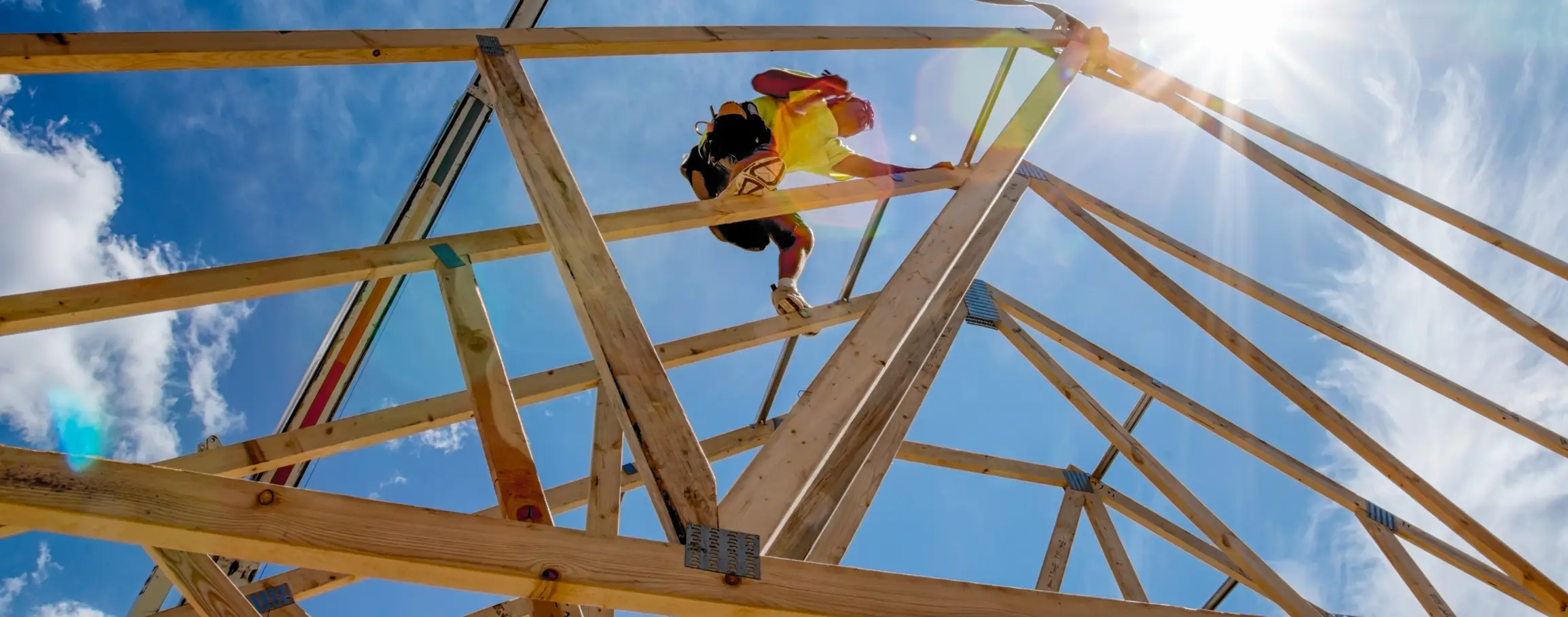 house and roof framing