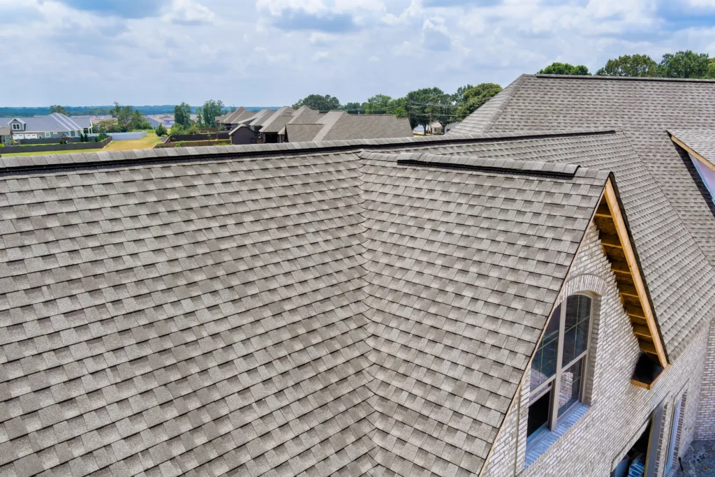 residential houses roof installation